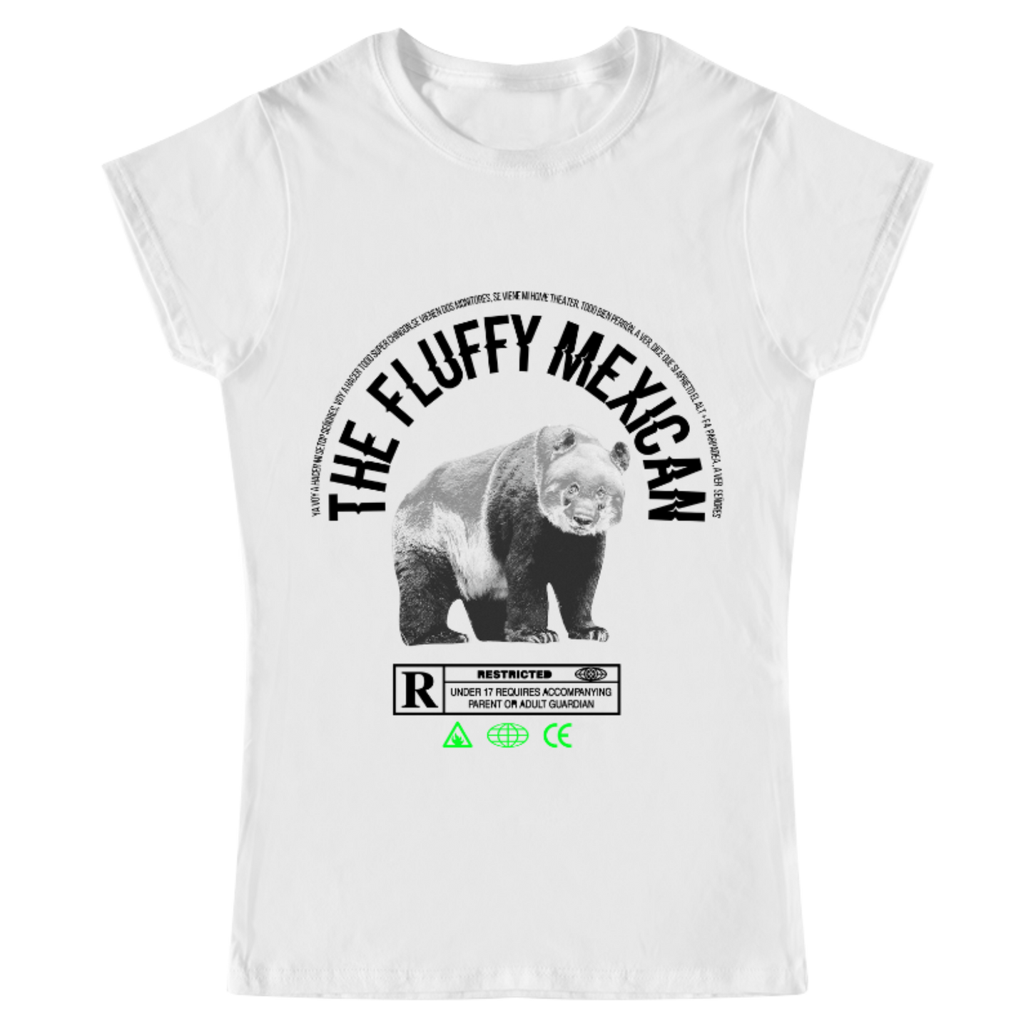 PLAYERA MUJER MYMTUMTUM THE FLUFFY MEXICAN