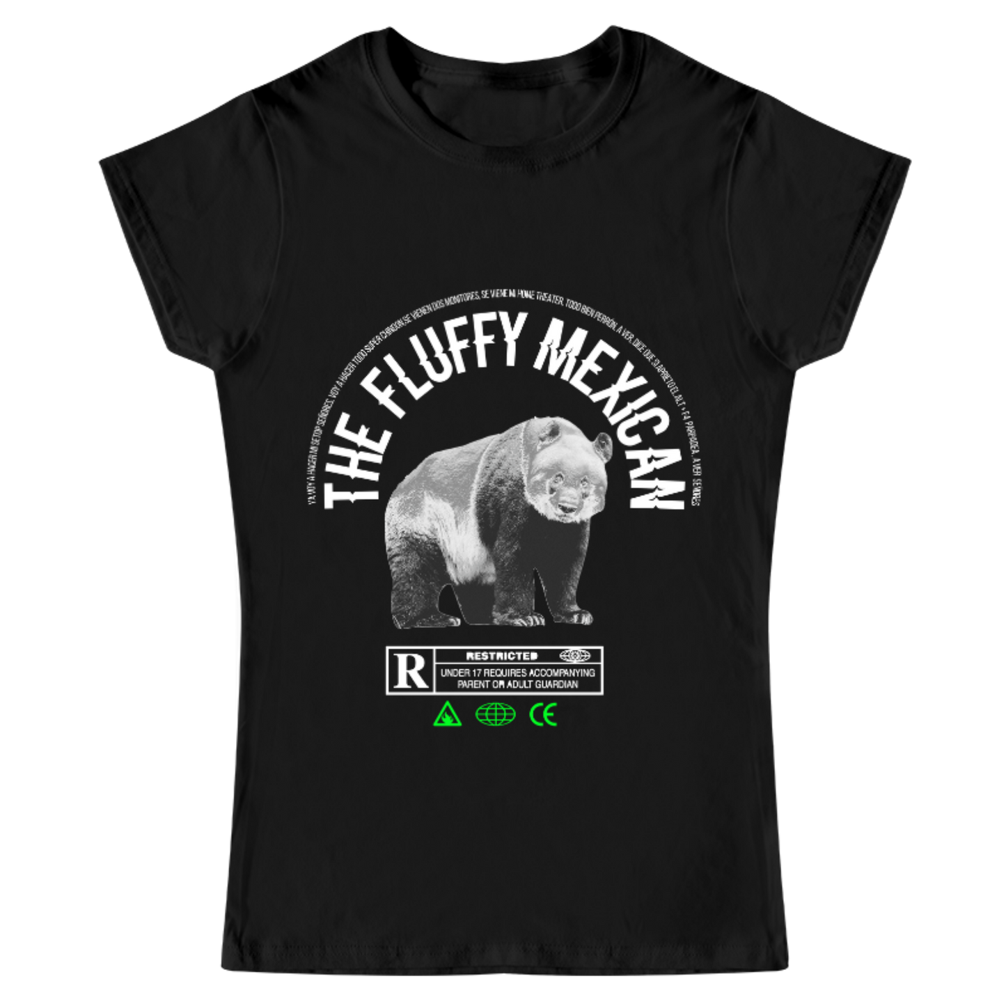 PLAYERA MUJER MYMTUMTUM THE FLUFFY MEXICAN