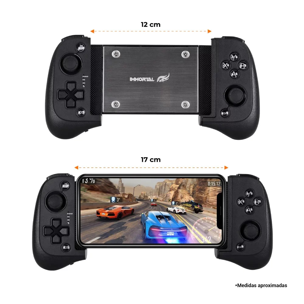 Control Gamer Immortal Inalámbrico Bluetooth 4.0 Android & IOs
