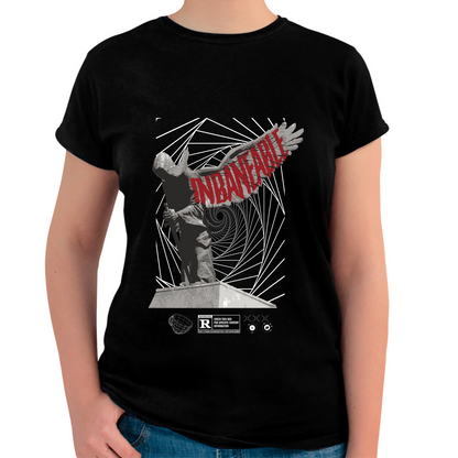 PLAYERA MUJER "RED INBANEABLE" DELTA FORCE
